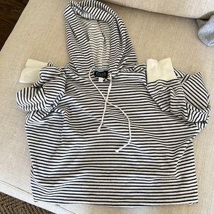 Cropped terry AYR sweatshirt